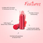Buy Biotique Natural Makeup lipshine Lip Balm (Peach)(4 gm) - Purplle