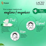 Buy Lacto Calamine Daily Cleansing Face Wipes 25 Wipes( BUY 1 GET 1 FREE) - Purplle