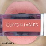 Buy Cuffs N Lashes Matte Liquid Lipstick, NOVEMBER 16 - 6 ml - Purplle