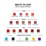 Buy Cuffs N Lashes Matte Liquid Lipstick, NOVEMBER 16 - 6 ml - Purplle