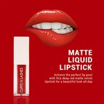 Buy Cuffs N Lashes Matte Liquid Lipstick, NOVEMBER 16 - 6 ml - Purplle