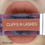 Buy Cuffs N Lashes Matte Liquid Lipstick, Social Bee 17 - Purplle