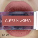 Buy Cuffs N Lashes Matte Liquid Lipstick, BELIEF 21 - Purplle