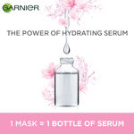 Buy Garnier Sakura White Water Glow Serum Sheet Mask, Face Sheet Mask 28g - Purplle