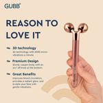 Buy Gubb 3D Vibrating Face Roller & Massager R85018-5 - Purplle