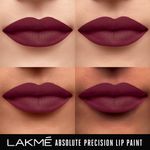 Buy Lakme Absolute Precision Lip Paint, Black Cherry, 3g - Purplle