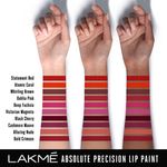 Buy Lakme Absolute Precision Lip Paint, Black Cherry, 3g - Purplle