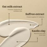 Buy Vilvah Store Milk Mud Mask, De-Tan Pack, With Oat Milk, Saffron Extract and Kaolin Clay, Brightening and Tan Removal Cream, Sulphate Free, For All Skin Types, For Men & Women, 50 ml - Purplle