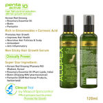 Buy Keya Seth Aromatherapy, Alopex Penta Active 10 for Hairfall Control Solution - 120 ml - Purplle