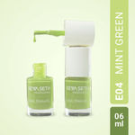 Buy Keya Seth Professional Mint Green Long Wear Nail Enamel Enriched with Vitamin E & Argan oil - Purplle