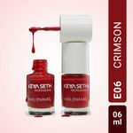 Buy Keya Seth Professional Crimson Long Wear Nail Enamel Enriched with Vitamin E & Argan oil - Purplle
