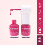 Buy Keya Seth Professional Soothing Pink Long Wear Nail Enamel Enriched with Vitamin E & Argan oil - Purplle