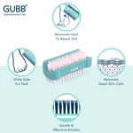 Buy GUBB 2 In 1 Nail & Foot Cleaning Brush - Purplle