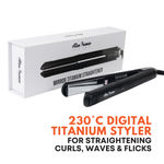 Buy Alan Truman Professional Mirror Titanium Straightener - Purplle