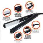 Buy Alan Truman Professional Mirror Titanium Straightener - Purplle