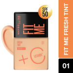 Buy Maybelline New York Fit Me Fresh Tint With SPF 50 & Vitamin C, Shade 01 | Natural Coverage Skin Tint For Daily Use 30 ml - Purplle