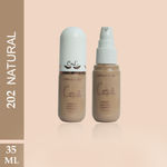 Buy Cuffs N Lashes Cover Capsule Hydrating Foundation, Natural 202 - Purplle