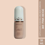 Buy Cuffs N Lashes Cover Capsule Hydrating Foundation, Pink Beige 203 - 35 ml - Purplle