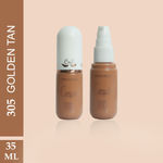 Buy Cuffs N Lashes Cover Capsule Hydrating Foundation, Golden Tan 305 - Purplle