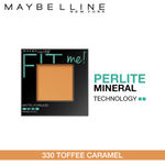 Buy Maybelline New York Fit Me Matte+Poreless Pressed Powder - Toffee 330 (8.5 gm) - Purplle