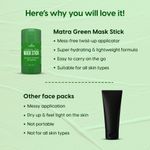 Buy Matra Green Tea Cleansing Mask Stick for Oil Control, Blackheads & Anti Acne - Purplle