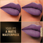 Buy Lakme Forever Matte Liquid Lip 40 Rich Mahogany 5.6 ml - Purplle