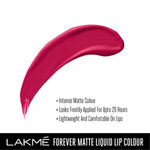 Buy Lakme Forever Matte Liquid Lip 37 Red Berry - Purplle