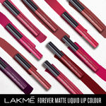Buy Lakme Forever Matte Liquid Lip 37 Red Berry - Purplle