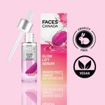 Buy FACES CANADA Glow Lift Serum, 27 ml | Dragon Fruit & Arbutin | Biphasic Face Serum | Restores Glow & Hydrates For Spotless, Radiant & Plump Skin | Helps Reduce Dark Spots & Pigmentation - Purplle