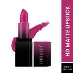 Buy Swiss Beauty HD Matte Lipstick First Love 13 (3.5 g) - Purplle