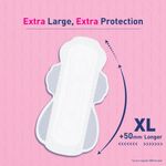 Buy Paree Soft & Rash Free Comfort Sanitary Pads for Women With 3 Seconds Absorption For Heavy Flow, XL| Wider Back and Gentle Fragrance - 40 Pads - Purplle