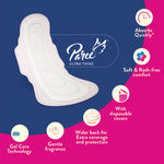 Buy Paree Ultra Thinz Soft & Rash Free Comfort Sanitary Pads for Women With Double Feathers for Quick Absorption, XXL| Tri-Fold and Convenient Disposable Covers, 60 Pads - Purplle