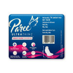 Buy Paree Ultra Thinz Soft & Rash Free Comfort Sanitary Pads for Women With Double Feathers for Quick Absorption, XL| Tri-Fold and Convenient Disposable Covers, 28 Pads - Purplle