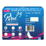 Buy Paree Ultra Thinz Soft & Rash Free Comfort Sanitary Pads for Women With Double Feathers for Quick Absorption, XXL| Tri-Fold and Convenient Disposable Covers, 28 Pads - Purplle