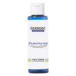Buy DERMDOC by Purplle 2% Salicylic Acid Face Toner (100ml) | toner for oily skin, acne-prone skin, combination skin | blackheads, whiteheads, pore tightening - Purplle