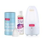 Buy Sirona Menstrual Cup Life Combo with Menstrual Cup, Sterilizer and Menstrual Cup Wash 3 Pcs - Purplle
