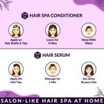 Buy NEUD 4-Step DIY Advanced Hair Spa Kit for Salon-Like Silky Bounce at Home - 2 Packs (40 gm Each) - Purplle