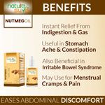 Buy Nature Sure Nutmeg Jaiphal Oil for Bloating & Constipation in Men & Women - 2 Packs (30ml Each) - Purplle