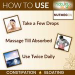 Buy Nature Sure Nutmeg Jaiphal Oil for Bloating & Constipation in Men & Women - 2 Packs (30ml Each) - Purplle