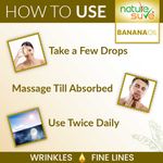 Buy Nature Sure Banana Oil for Wrinkles and Fine Lines in Men & Women - 2 Packs (30ml Each) - Purplle