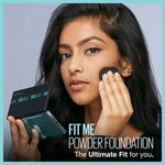 Buy Maybelline New York Fit MeA Matte + PorelessA Powder Foundation,A SPF 44, PA++++,A Shade 120 9g - Purplle