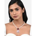 Buy Ahaanya Set Of 2 Multi Colour Necklaces TIOO2AHANK107 - Purplle