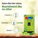 Buy Dr Batra's Herbal Ammonia Free Hair Color Cream Brown - 130 gm - Purplle