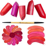 Buy KINDED Lip Liner and Lip Filler Brush Double Sided 2 in 1 Lipstick Gloss Applicator Professional Series for Makeup with Smooth Soft Synthetic Bristles Anti Rust Aluminium Ferrule Wooden Handle Grip - 1 Pc - Purplle