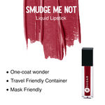 Buy SUGAR Cosmetics Smudge Me Not Liquid Lipsticks for Women | Transferproof & Waterproof | Lasts 12+ Hours | Matte Lipstick | 1.1ml - 10 Drop Dead Red - Purplle