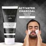Buy Glamveda Men Activated Charcoal Detox Face Wash (100 ml) - Purplle