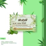 Buy Atulya Aloe Vera Soap 75 gm - Purplle