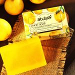 Buy Atulya Lemon Soap 75gm - Purplle