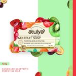 Buy Atulya Mix Fruit Soap 75gm - Purplle
