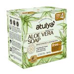Buy Atulya Soap Aloe Vera Value Pack-300 gm - Purplle